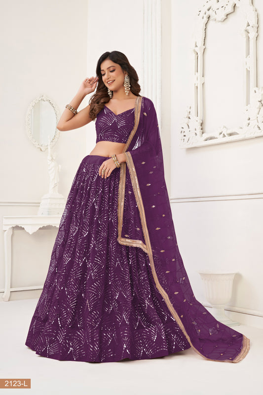 Wine lehenga choli for women indian wedding wear bridal party wear sangeet function wear reception wear wedding guest lehenga choli